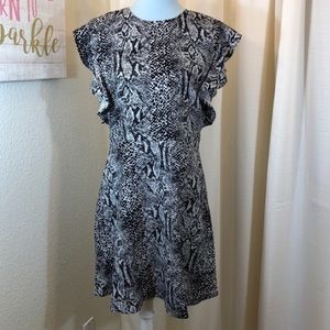 WWW Snake print dress